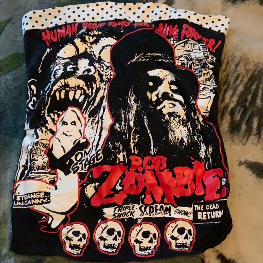Rob Zombie top